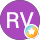 RV logo with star badge
